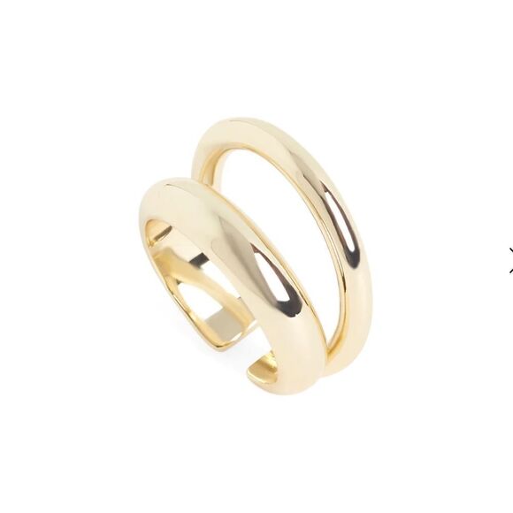 LOREN STEWART X CURATEUR Deux Open Band Ring - Size 7 NEW - Picture 4 of 8